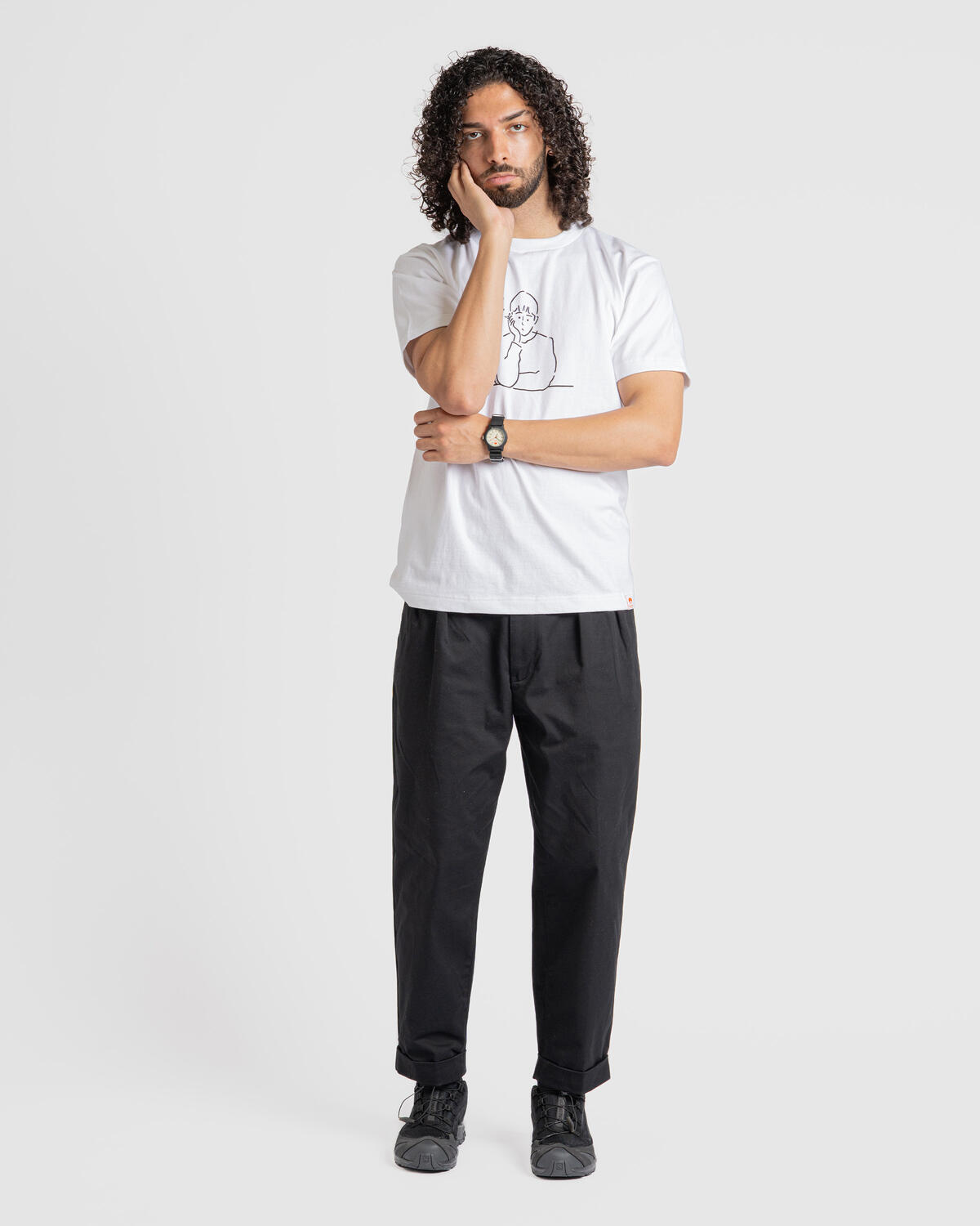 BEAMS Japan x YASUJIRO OZU GRAPHIC TEE | 56040144655-95 | AFEW STORE